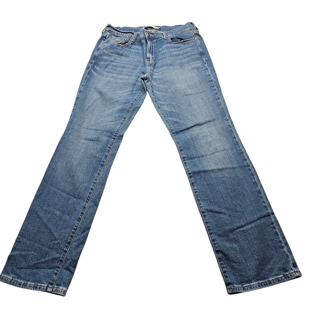 Levis 505 Straight Leg Jeans Womens 10 Blue W30 L32 Mid Rise Denim Classic
